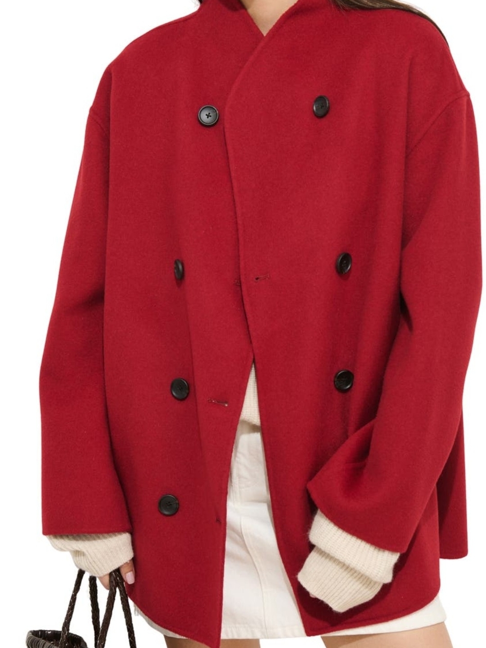NWT Alex Mill Sophia Wool Blend Coat Size XS